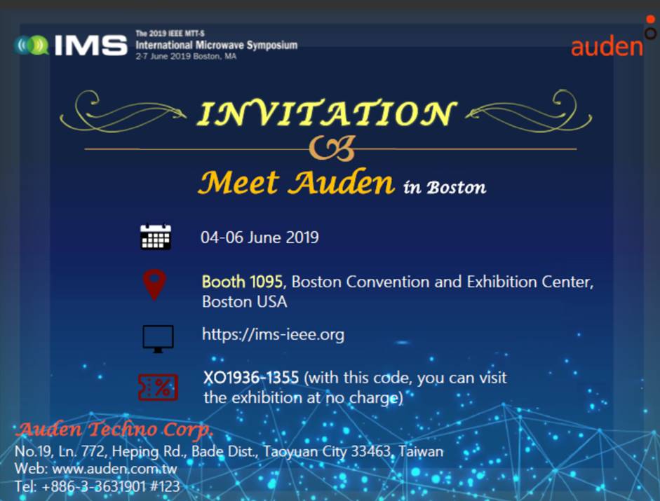 Read more about the article 耀登科技參展IMS2019 , 6月4-6日於美國波士頓舉行